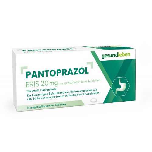 Pantoprazol Eris 20 mg magensaftresitente Tabletten 14 St