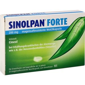 SINOLPAN forte 200 mg magensaftres.Weichkapseln 21 St