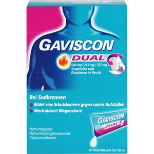 GAVISCON Dual 500mg/213mg/325mg Suspens.im Beutel